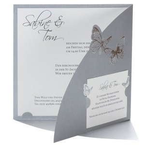 Hochzeitseinladung Laura