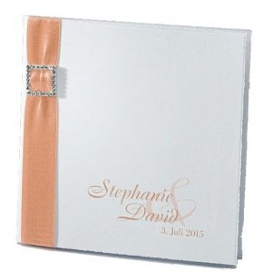 Hochzeitseinladung Noemi, creme-cognac