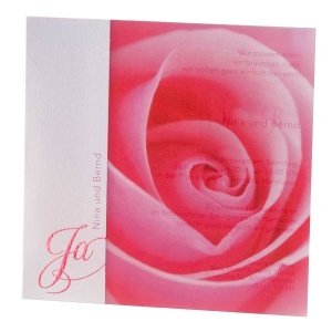 Hochzeitseinladung Tanja