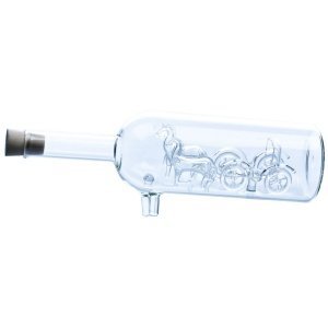 Hochzeitsflasche *Kutsche und Motiv*