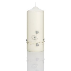 Hochzeitskerze Hearts