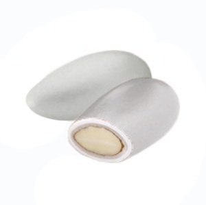 Hochzeitsmandeln Metallic, silber