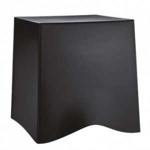 Hocker Briq solid schwarz
