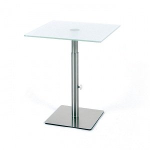 Höhenverstellbarer Tisch Loft, eckig, 45