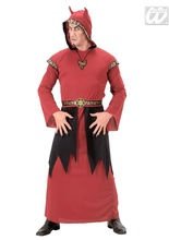 Höllen-Fürst Luzifer Kostüm rot-schwarz