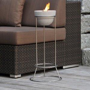 Hoher Ständer Edelstahl, H 60 cm