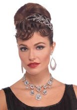 Hollywood Diva Collier mit Schmucksteine