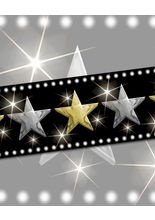 Hollywood Sterne Wanddeko 12m