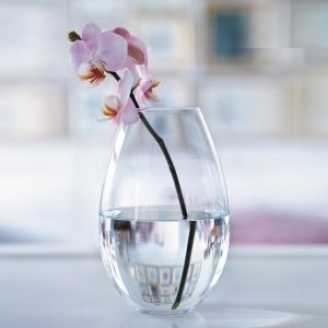 Holmegaard Vase COCOON klar 17cm