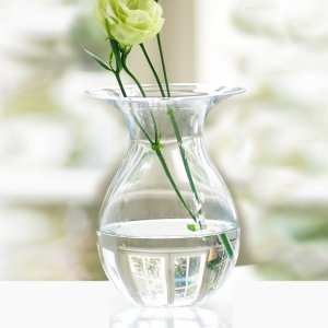 Holmegaard Vase SHAPE klar 21cm