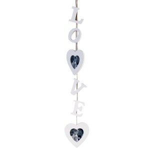 Holz-Bilderrahmen Love