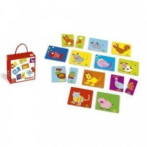 Holz-Puzzle "Bunte Tier-