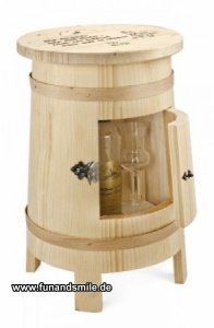 Holz Schnapshocker mit Williams Christ u