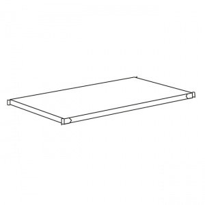 Holzboden, wenge, 85 x 52 cm