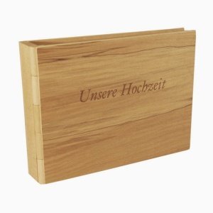 Holzfotoalbum Graz, quer, Rotbuche