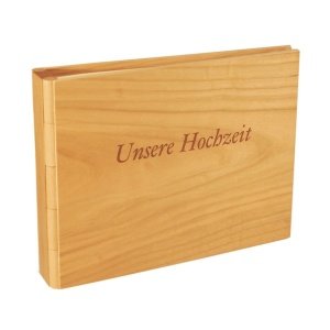 Holzfotoalbum Milano, quer, Kirschbaum