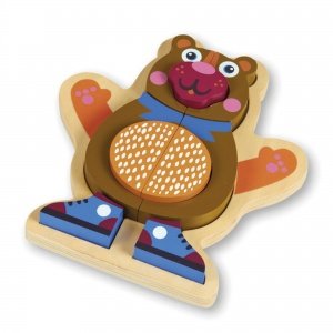 Holzpuzzle Bär