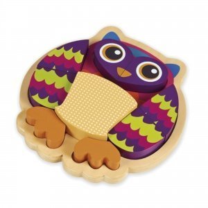 Holzpuzzle Eule