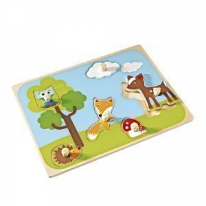 Holzpuzzle "Waldtiere"