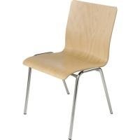 Holzschalenstuhl 1014 Gestell ST von Ste