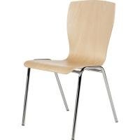 Holzschalenstuhl 1029 Gestell ST von Ste