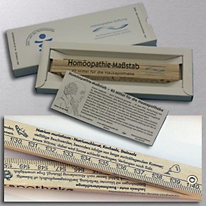 Homöopathie - Zollstock