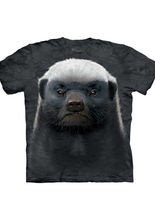 Honey Badger Face The Mountain T-Shirt