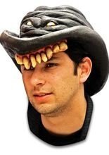 Horror Cowboy Hut schwarz