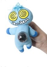 Horrorpuppe Monsterpuppe hellblau