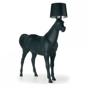 Horse lamp schwarz