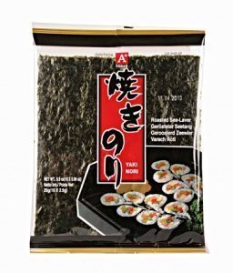 Hosan Seetang in Scheiben geröstet (25g 