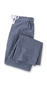 Hose aus Baumwoll-Chambray