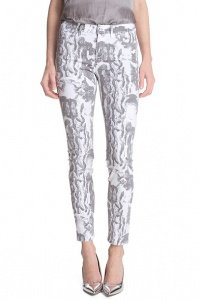 Hose aus Baumwolle/Lycra®