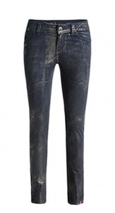 Hose mit Metallic-Finish