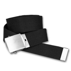 Hosengürtel Textil 38 mm schwarz