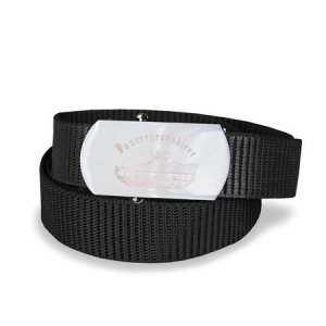 Hosengürtel schwarz mit Gravur Panzergre