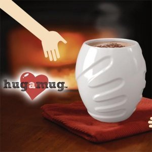 HUG A MUG doppelwandiger Porzellanbecher
