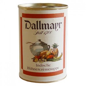Hühnercremesuppe, indisch Dallmayr