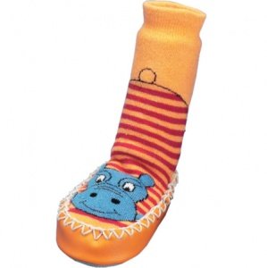 Hüttenschuh Nilpferd rot