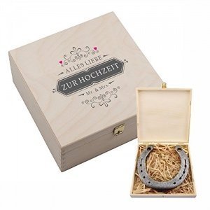 Hufeisen-Box "Alles Liebe zur Hochzeit"