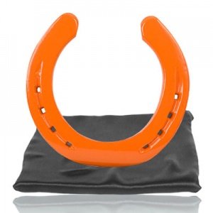 Hufeisen mit Gravur orange