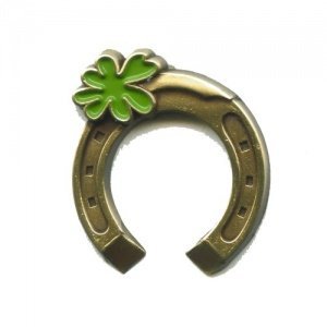 Hufeisen mit Kleeblatt