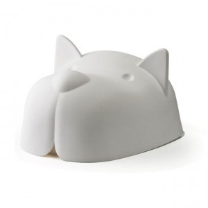 Hunde-Fressnapf Mr. Dog weiß