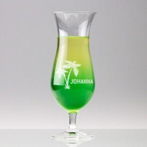 Hurricane Cocktailglas mit Gravur
