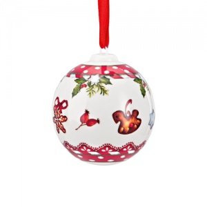 Hutschenreuther Baumschmuck Porzellankug