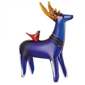 Hutschenreuther Budenzauber Rentier Blau