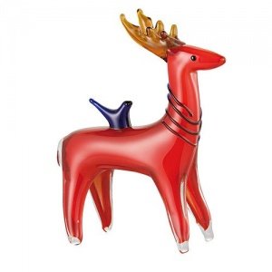 Hutschenreuther Budenzauber Rentier Rot 