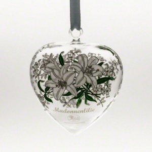 Hutschenreuther Jahresartikel Glas Herz 