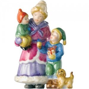 Hutschenreuther Lichterdorf Figur -Oma m