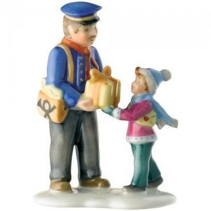 Hutschenreuther Lichterdorf Figur -Postb